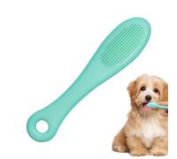 Brosse à dents portable réutilisable en silicone pour animal domestique | Brosse à dents en silicone de qualité alimentaire pour chats, animaux domestiques, nettoyage des dents de chien