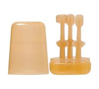 Brosse à dents pour animaux de compagnie avec gratte-langue | Nettoyeur de langue en silicone flexible | Élimination des taches dentaires pour animaux domestiques pour chats et chiens de petite