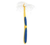 Brosse à dents pour animaux de compagnie, outil de nettoyage des dents de chiot de 15,2 cm, pour l'hygiène des poils doux, poignée facile à saisir, accessoire de soins pour chiens de petite et grande