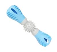 Brosse à dents pour chien - Jouet à mâcher pour chien - Jouet à mâcher en caoutchouc robuste pour les dents d'animaux de compagnie - Jouet interactif à mâcher en caoutchouc pour chien - Bâton de