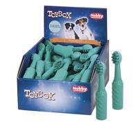 Brosse à dents pour chien Nobby Pet Dental Line (x40) Turquoise 15,5 cm