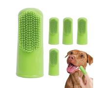 Brosse À Dents Pour Doigts De Chien 5PCS Brosse À Doigts Orale En Silicone Pour Animaux De Compagnie Pour Chats Et Chiens, Outil De Nettoyage Des Dents Doux Et Durable, Élimination Rapide De La