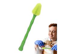 Brosse à dents pour petit chien - Fournitures de toilettage à long manche - Brosse à dents à poils doux | Pour petits, moyens et grands chatons, chiots, entretien quotidien, soins à domicile et santé