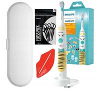 Brosse À Dents Sonique Philips Pour Enfants Hx3601/01 Avec Étui Et Accessoires