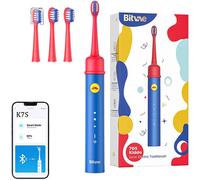 Brosse à dents sonique pour enfants avec application et jeu d'embouts Bitvae Bvk7S (bleu)
