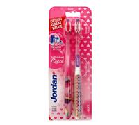 Brosse à dents souple Jordan DUO Individual Reach - assortiment de couleurs, 1 p