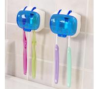 Brosse à dents Stérilisateur mural Lampe UV Stérilisation Boîte de rangement Anti-bactéries Dent ultraviolette