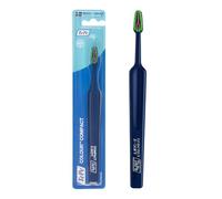 Brosse à dents TePe Colour Compacte, Extra-Souple, Bleu Foncé, 1pc