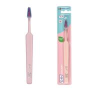 Brosse à dents TePe Colour Souple, Rose Clair, 1pc, brins souples pour un nettoyage efficace et en douceur, pour adultes