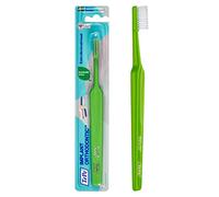 Brosse à dents TePe Implants / Orthodontie, conçue spécialement pour le brossage des implants et appareils d'orthodontie