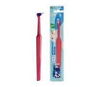 Brosse à dents TePe Interspace, Medium, 1 manche, 12 têtes de brosse, nettoyage précis des zones difficiles d’accès, comme les furcations, les implants et les appareils dentaires. (Lot de 6)