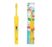 Brosse à dents TePe Kids Souple, Couleurs assorties, 1pc,brosse à dents pour enfants, brins souples pour un nettoyage efficace et en douceur de la plaque dentaire