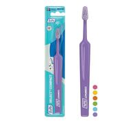 TePe Brosse à dents Select Compact Medium – petite tête effilée, élimine la plaque – 1 pc