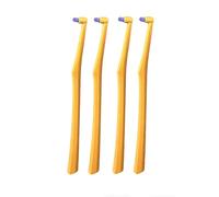 Brosse à dents touffetée Brosse interdentaire à touffe unique for le nettoyage entre les dents, adaptée aux adultes, hommes et femmes, brosse profonde Pour le nettoyage(4pcs)