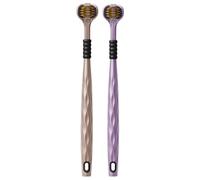 Brosse à Dents Triple,Brosses Souples Adultes 360 Degrés à Poils Doux,Brossage Quotidien avec Poils Souples pour Hygiène Buccale - Pour et Adultes à la Maison ou en Voyage