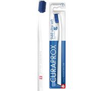 Brosse À Dents Ultra-douce Curaprox CS 5460- Soin Des Dents Et Des Gencives Pour Adultes | Poils Ultra-doux Pour Un Nettoyage Doux Et Efficace | Blanc-Bleu, Emballage Individuel