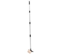 Brosse à Désherber en Acier Inoxydable avec Long Manche pour Jardin