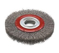 Brosse à disque filaire 125 x 20 mm, INOX