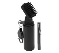Brosse à Eau de Club de 150 ML avec Conception Anti-Fuite et Affûteur de Rainure Multifonctionnel pour Les Amateurs de Golf (Black)