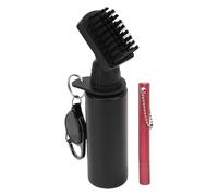 Brosse à Eau de Club de 150 ML avec Conception Anti-Fuite et Affûteur de Rainure Multifonctionnel pour Les Amateurs de Golf (Rouge)