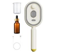 Brosse À Eau Pour Cheveux - Outil Brossage Vibration Et Brume - Brosse Électrique Avec Coussin D'Air Lumière Rouge Et,Pour Femmes Et Filles, Spa Maison, Démêlage, Brillant Et