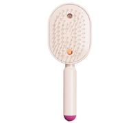 Brosse À Eau Pour Cheveux Peigne Massant Vibration Brumisation | Avec Lumière Rouge, Brosse Électrique À Coussin D'Air Et Brume Pour Femmes Et Filles, Spa Maison, Démêlage, Brillant Et