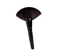 Brosse à épousseter pour le cou de barbier - Pour couper les cheveux - En forme d'éventail - Pour enlever les poils lâches du cou