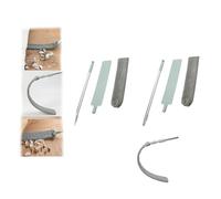 Brosse à épousseter télescopique avec tête amovible pour ventilateur de plafond et lit