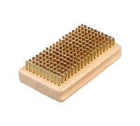 Brosse à farter pour ski - Outils de préparation de base en laiton, nylon et crin de cheval | Grattoir pour enlever la , kit de polissage professionnel, kit de nettoyage et de ponçage pour l'entre