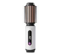 Brosse à friser à chauffage rapide avec fonction de lissage, appareil de texture ABS pour une coiffure sûre et un coiffeur de voyage