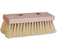 Brosse à goudron L.225mm coco naturel corps en bois plat avec vis à ailettes