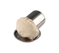 Brosse à graisse en acier inoxydable avec plateau, applicateur d'huile de cuisson, épandeur d'huile de crêpe, éponge à tartiner pour barbecue (brosse à graisse pour crêpes)