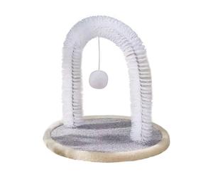 Brosse à Gratter pour Chat | 12.99 pouces Grattoir Auto Grooming | 800 g Jouet de Massage Résistant pour Chat d’Intérieur | Accessoire Anti Stress et Entretien du Poil Durable