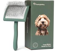 Brosse à gribouiller pour manteaux Goldendoodle, caniche et labradoodle - Meilleure brosse lissante pour chien pour cheveux ondulés et bouclés - Démêle, brosse et peluche comme un pro Freshly Bailey