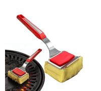 Brosse à Grille sans Poils Raclette inclinée Acier Inoxydable