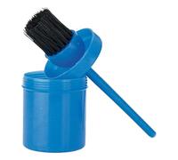 Brosse à huile en fer à cheval - Empêche le gaspillage d'huile, bouteille anti-fuite avec applicateur intégré | Outil hydratant pour le toilettage quotidien, idéal pour l'entraînement des chevaux, les