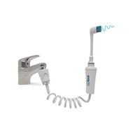 Brosse à hydropulseur dentaire SoWash 2 en 1 | Vortex Brush | Se connecte au robinet | Irrigateur dentaire sans piles et électricité | Tête de vortex avec poils 3 jets Convergents | Produit Français