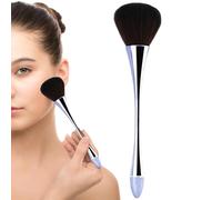 Brosse à joug - brosse à maquillage à joug avec taille mince, pinceau de fond de poudre, pinceaux à ongles, outil de maquillage pour le visage pour une couverture complète et une finition préfet
