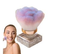 Brosse à joug, pinceau à joues pour les joues,Brosse de fondation en poudre | Outil de pédciure ergonomique pour le nettoyage de la manucure de maquillage Contourage des ongles mise en évidence