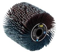 Far Tools – Brosse à lanières abrasives Grain 80 Ø120 mm L100 mm