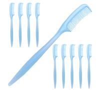 Brosse à lapin, petit toiletteur, 10 pièces pour poils d'animaux pour lapins, poignée ergonomique douce, kit de toilettage avec poils fins, soins du pelage pour hamster, furet minuscule animaux