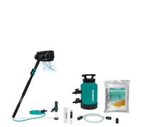 Brosse à laver télescopique en aluminium 1,80m et filtre à eau DI - Set complet