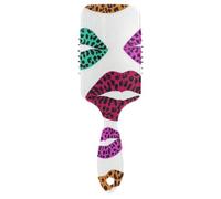 Brosse à lèvres avec motif léopard de dessin animé - Brosse à cheveux douce - Brosse de massage pour la croissance des cheveux - Poignée ergonomique - Cepillos para cabello