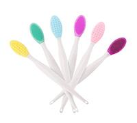 Brosse à lèvres double face en silicone - Brosse à lèvres douce - Outil de beauté