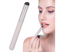 Brosse À Lèvres En Silicone | Applicateur De Brillant À Lèvres En Silicone Doux | Brosse De Maquillage À Tête Ronde Portable Multifonctionnel Pour Le Brillant À Lèvres, Correcteur, Rouge À Lèvres, Far