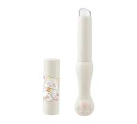 Brosse à lèvres portable en silicone avec couvercle applicateur réutilisable pour rouge à lèvres Gloss Lotion et correcteur de visage Utilisation multifonctionnelle Brosse à lèvres en silicone