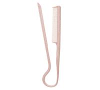 Brosse à lisser à la maison - Peigne de séparation rapide pour lisseur de cheveux en laine pour un usage quotidien - Coiffure spéciale