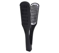 Brosse À Lisser Cheveux | Peigne Double Face Pour Cheveux Raides - Accessoire de Beauté Brosse Lissante Portative Pour Voyage Extérieur Maison École
