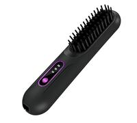 Brosse À Lisser Les Cheveux - Brosse ÀLisser Les Cheveux Sans Fil 20 X 4,2 Cm | Peigne ÀLisser Avec Écran LCD | Nouveau Modèle 2026 Pour Femmes, Filles, Style Long/court, Maison, Voyage, Fête, Quoti