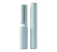 Brosse à lisser les cheveux - Mini style, chauffage rapide | Panneau de redressement portable chaud peigne pour boucles douces et cheveux épais idéal pour le style de rap